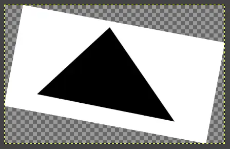 rotated triangle